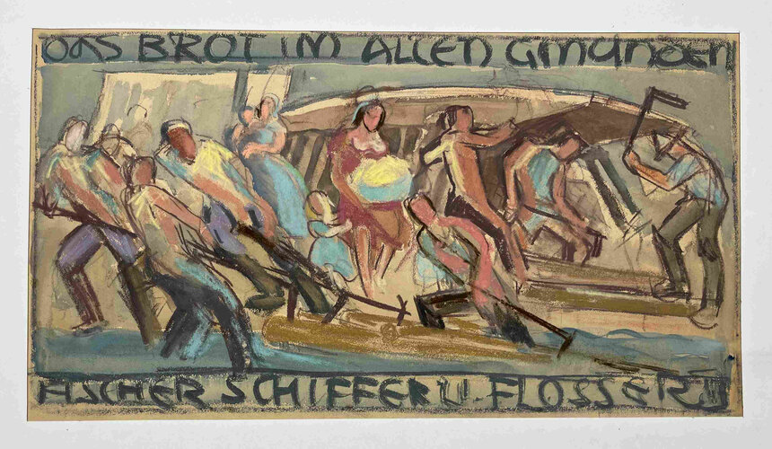 Das Brot im alten Gmunden – Fischer, Schiffer und Flößer | © Foto: K-Hof Kammerhof Museum Gmunden