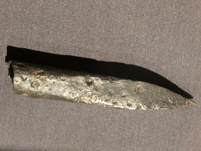 Geschoßspitze mit Tülle | © Green Belt Center