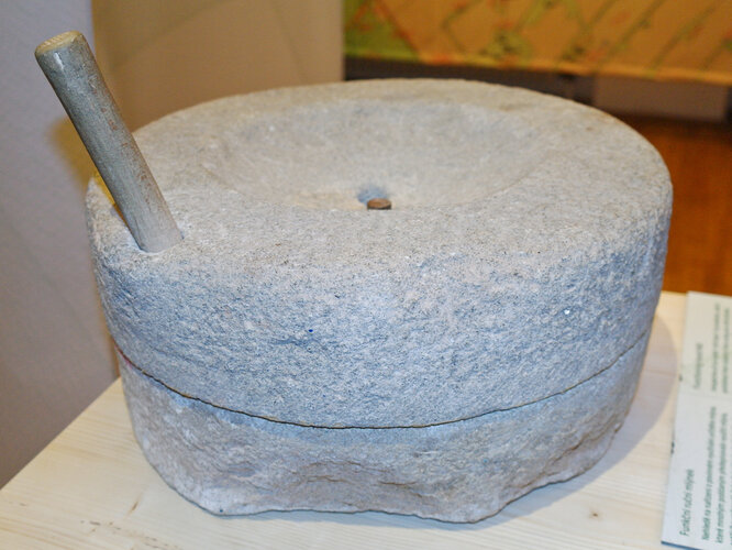 Funktionstüchtige Handmühle | © Verbund Oö. Museen