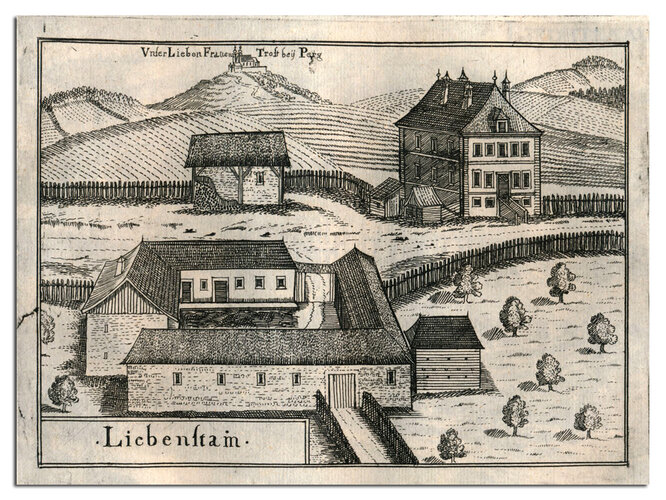 Meierhof des Schlosses Liebenstein bei Arnreit