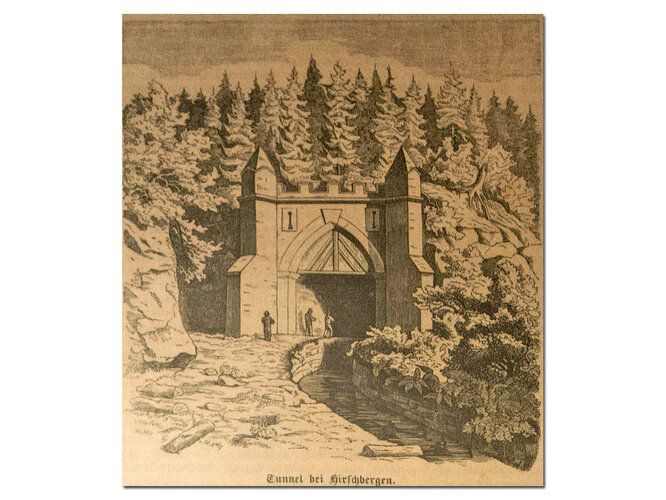 Tunnel bei Hirschbergen