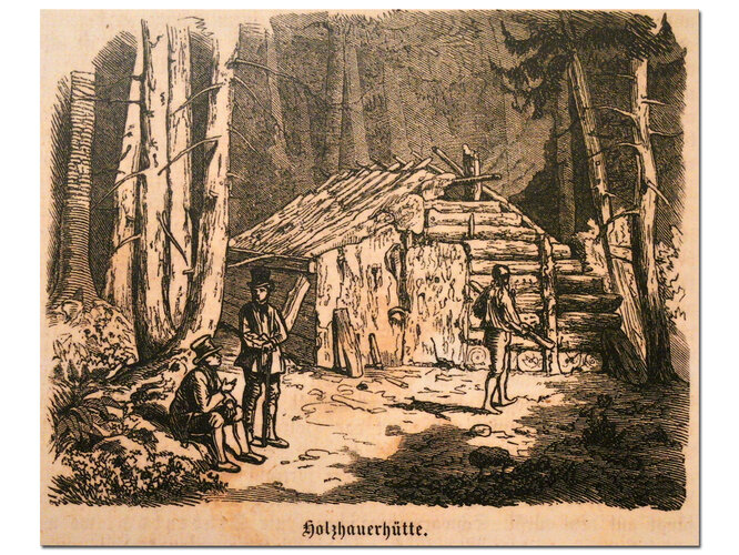 Holzhauerhütte