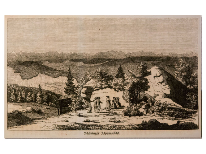 Schöninger Alpenansicht