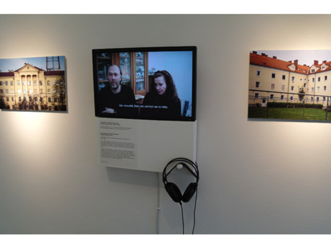 Elisa Andessner und Denis Romanovski, "Stalinka-Hitlerbau", 2011 | © Foto: Elisabeth Kramer