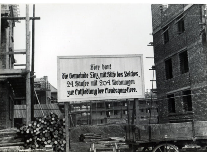 Baustellen Ebelsberg und Franckstraße | © NORDICO Stadtmuseum Linz