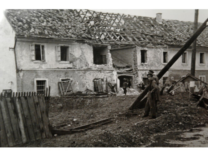 Fotografische Dokumentation Bombenkrieg | © NORDICO Stadtmuseum Linz, Repro: Elisabeth Kramer