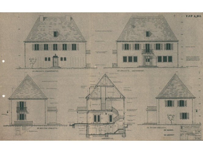 Wohnungsbautypen, Typ AE 813 | © WAG-Archiv