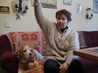 Elisa Andessner und Denis Romanovski, „Stalinka-Hitlerbau“, 2011 | © Videostill: Elisa Andessner/Denis Romanovski