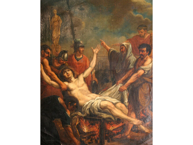 Das Martyrium des hl. Laurentius | © Prämonstratensterstift Schlägl