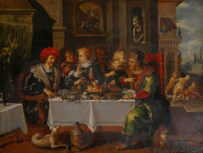 Der reiche Prasser und der arme Lazarus | © Prämonstratenserstift Schlägl