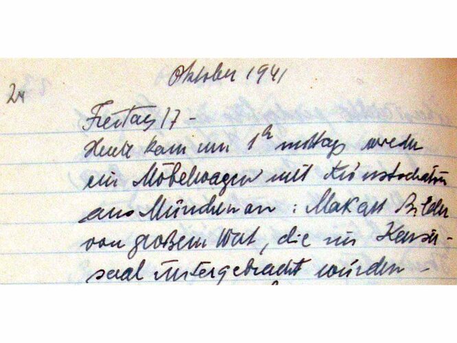 Tagebuch Rankl | © Bearbeitung: OÖ. Landesarchiv