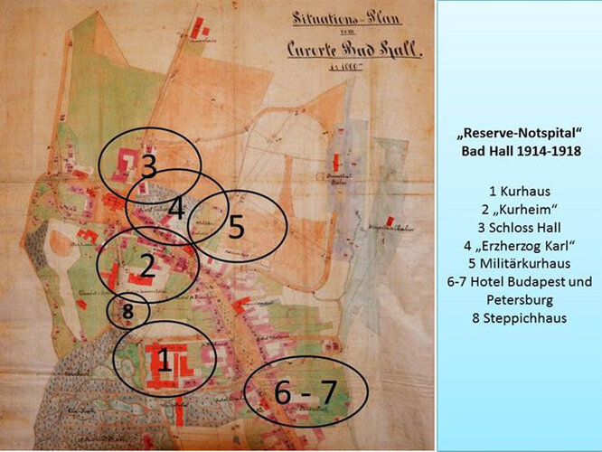 "Reserve-Notspital" Bad Hall 1914-1918 | © Forum Hall
