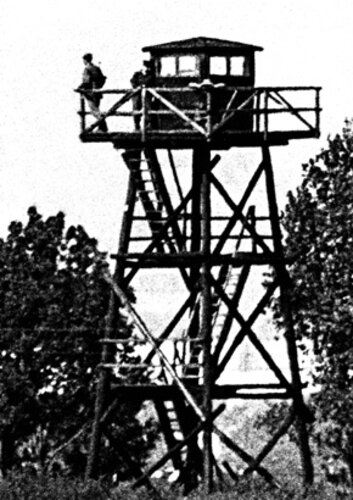 Wachturm an der Grenze