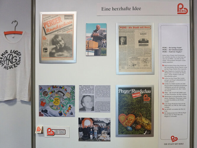 Ausstellungstafel "Eine herzhafte Idee"