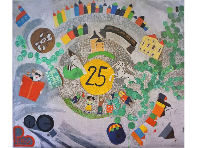 Schülerbild "25 Jahre Perg"