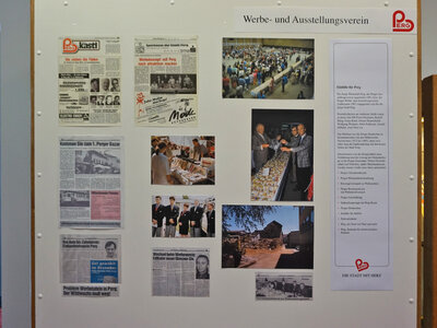 Ausstellungstafel "Werbe- und Ausstellungsverein"