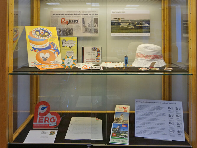 Vitrinenansicht "Werbe- und Ausstellungsverein"