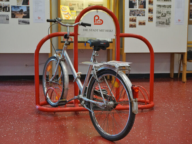 Fahrradständer "mit Herz"