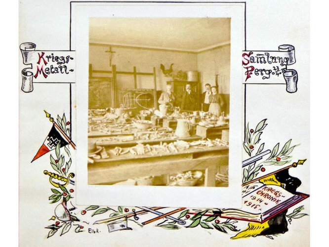 Kriegsmetallsammlung 1915