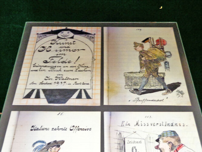 Kunst und Humor im Felde | © Josef Waltner