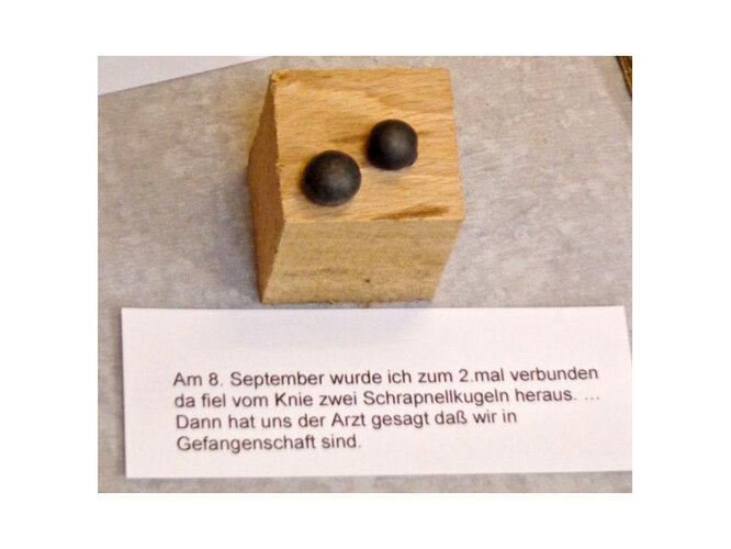 Schrapnellkugeln | © Foto: Verbund Oö. Museen
