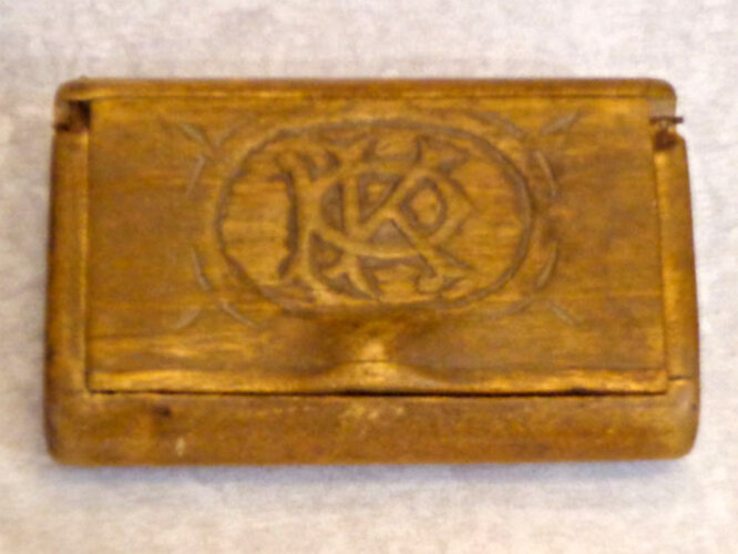 Hölzerne Dose | © Foto: Verbund Oö. Museen