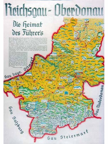 Plakat "Gau Oberdonau" | © OÖ. Landesarchiv
