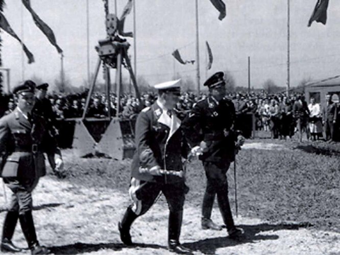 Spatenstich Göring-Werke | © Archiv der Stadt Linz