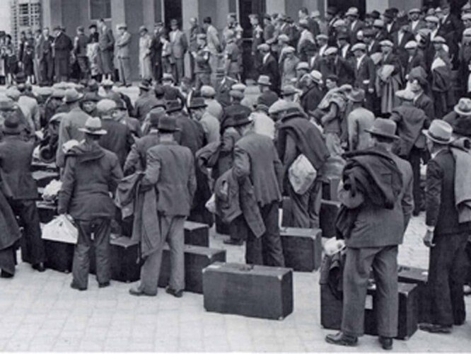 Fremdarbeiter | © Archiv der Stadt Linz