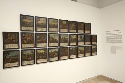 Bilderzyklus "Kaperger Bande" | © © Oö. Landesmuseen/Ernst Grilnberger