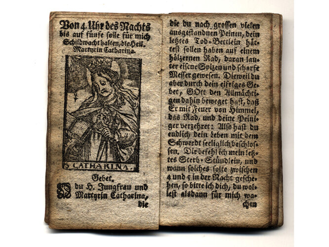 Gebet an die hl. Katharina | © Mühlviertler Schlossmuseum Freistadt