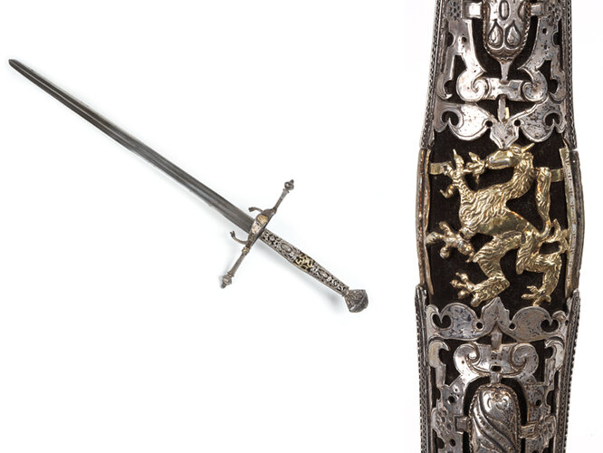 Steyrer Stadtrichterschwert | © Stadtmuseum Steyr, Foto: Oö. Landesmuseen, Ernst Grilnberger