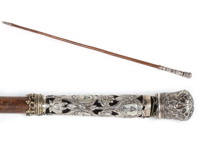 Steyrer Gerichtsstab | © © Stadtmuseum Steyr, Foto: OÖ. Landesmuseen, Ernst Grilnberger