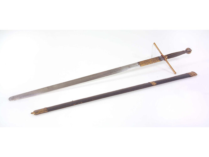 Linzer Stadtrichterschwert von Peter Weiss | © Oö. Landesmuseen, Foto: Ernst Grilnberger