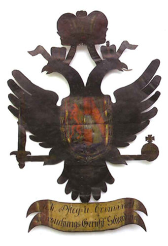 K. K. Gerichtsadler | © Stadtmuseum Schärding, Foto: Oö. Landesmuseen, Ernst Grilnberger