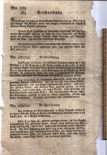 Steckbriefe | © Mühlviertler Schlossmuseum Freistadt