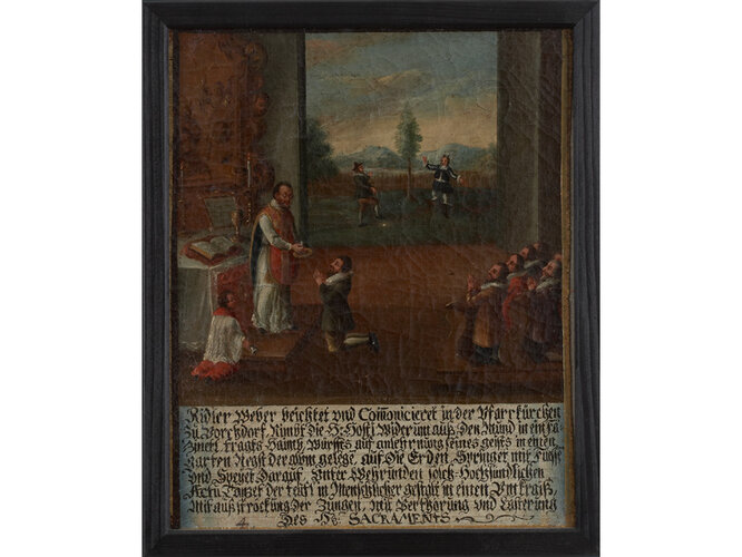 Bilderzyklus Kaperger Bande - Bild 4 | © Stift Schlierbach, Foto: OÖ. Landesmuseen, Ernst Grilnberger