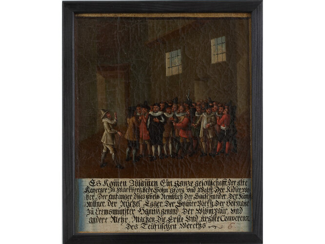 Bilderzyklus Kaperger Bande - Bild 6 | © Stift Schlierbach, Foto: OÖ. Landesmuseen, Ernst Grilnberger