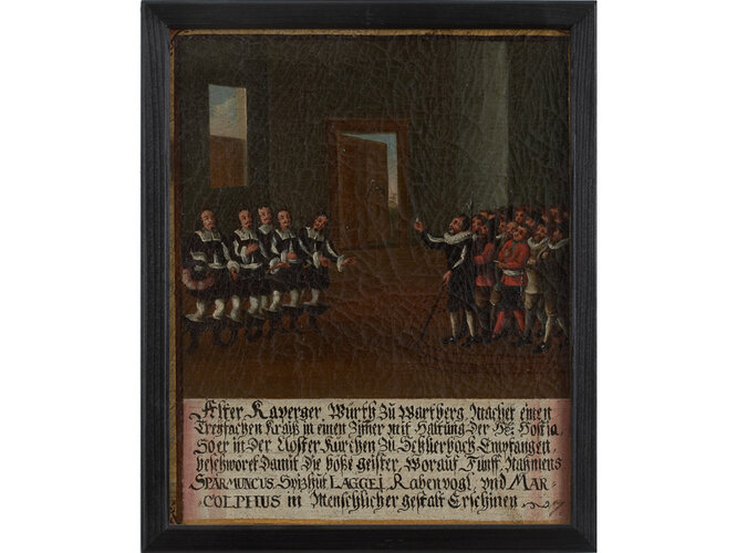 Bilderzyklus Kaperger Bande - Bild 7 | © Stift Schlierbach, Foto: OÖ. Landesmuseen, Ernst Grilnberger