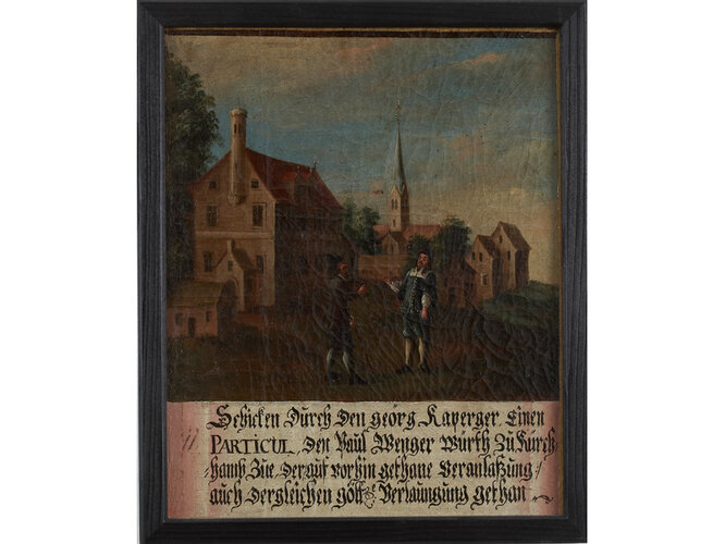 Bilderzyklus Kaperger Bande - Bild 11 | © Stift Schlierbach, Foto: OÖ. Landesmuseen, Ernst Grilnberger