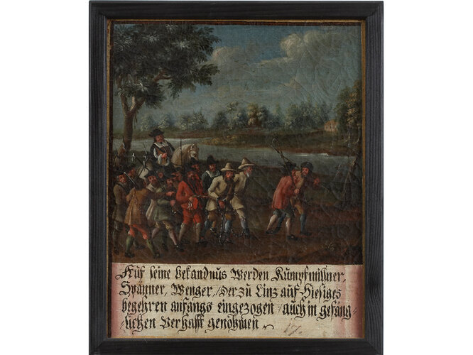 Bilderzyklus Kaperger Bande - Bild 17 | © Stift Schlierbach, Foto: OÖ. Landesmuseen, Ernst Grilnberger