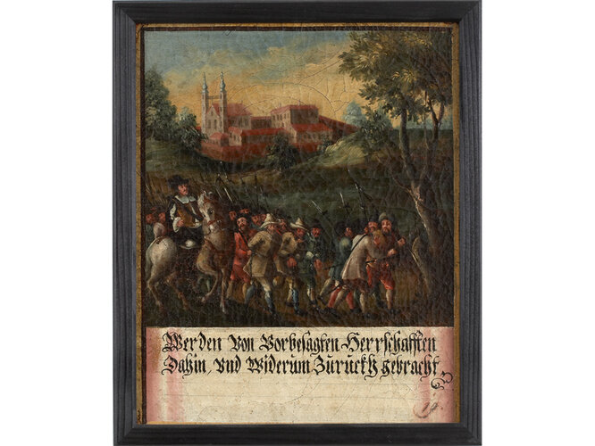 Bilderzyklus Kaperger Bande - Bild 19 | © Stift Schlierbach, Foto: OÖ. Landesmuseen, Ernst Grilnberger