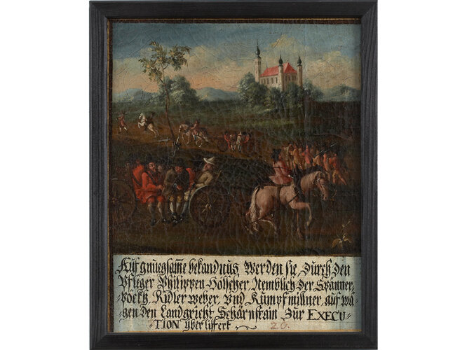 Bilderzyklus Kaperger Bande - Bild 20 | © Stift Schlierbach, Foto: OÖ. Landesmuseen, Ernst Grilnberger