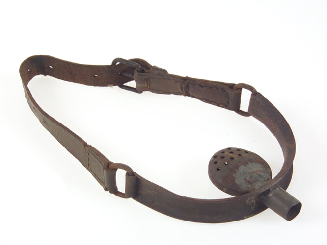 Mund- oder Folterbirne | © OÖ. Landesmuseen, Foto: Ernst Grilnberger