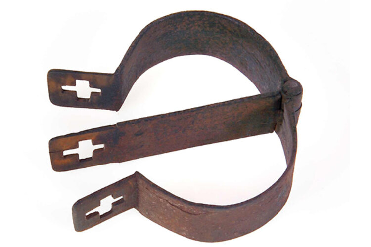 Handschelle | © Oö. Landesmuseen, Foto: Ernst Grilnberger