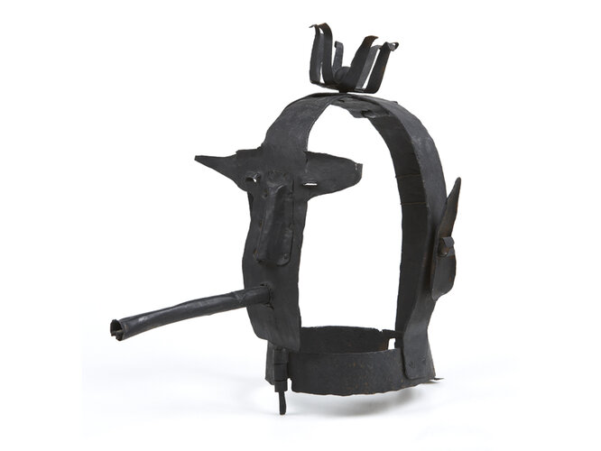 Schandmaske | © OÖ. Landesmuseen, Foto: Ernst Grilnberger