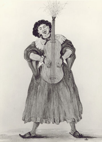 Frau in der Schandgeige | © OÖ. Landesmuseen, Foto: Ernst Grilnberger