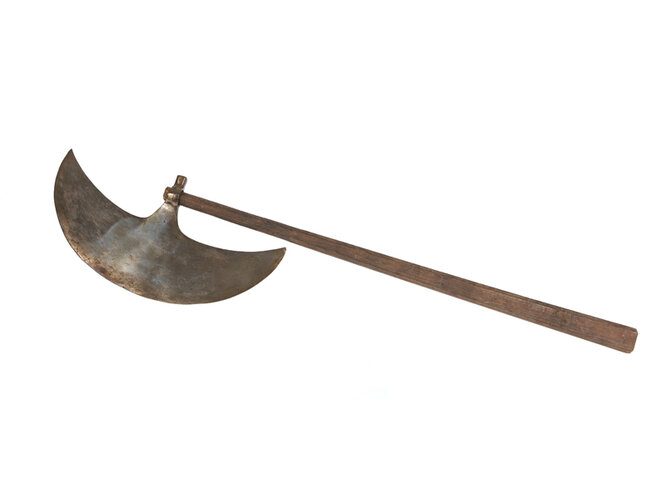 Henkersbeil mit geschweifter Klinge | © Stadtmuseum Steyr, Foto: OÖ. Landesmuseen, Ernst Grilnberger