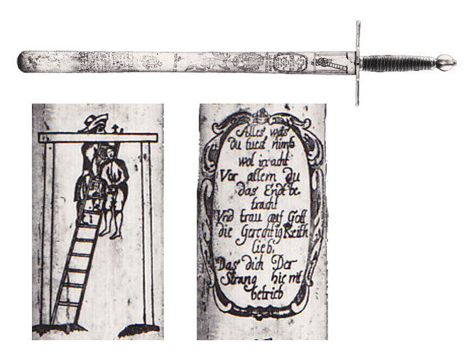 Richtschwert, um 1695 | © OÖ. Landesmuseen, Foto: Max Eiersebner; Bearbeitung: Verbund OÖ. Museen
