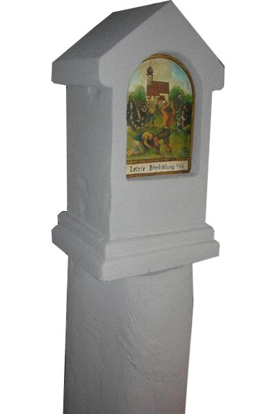 Kopfstättsäule in Astätt | © Peter Nehring, Foto: Peter Nehring